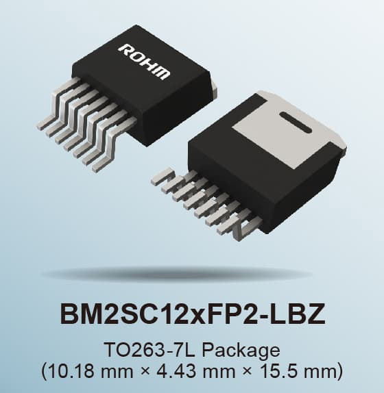 ROHM推出内置1700V SiC MOSFET的小型表贴封装AC/DC转换器IC“BM2SC12xFP2-LBZ”——有助于大幅削减工厂的安装成本，并为<span style='color:red'>工业设备</span>提供更小型、更高可靠性及更节能的解决方案~